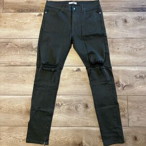 Fashion Nova Man ripped knee jeans